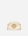DOLCE & GABBANA DOLCE & GABBANA SHOULDER AND CROSSBODY BAGS - DEVOTION CAMERA BAG IN QUILTED NAPPA LEATHER
