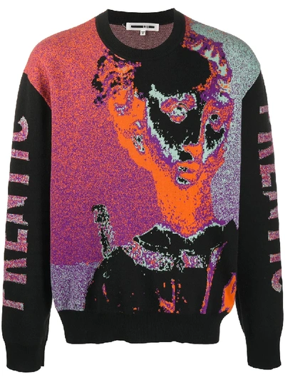 Mcq Swallow Frentic Jumper In Black