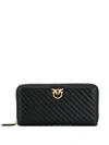 PINKO LOVE QUILTED WALLET