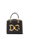 DOLCE & GABBANA SMALL DG GIRLS TOTE