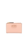 Valentino Vsling Coin Purse In Pink
