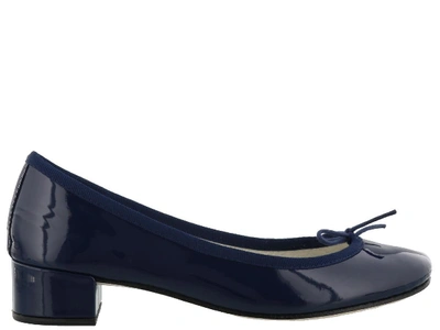 Repetto Classique Ballerina Shoes In Blue