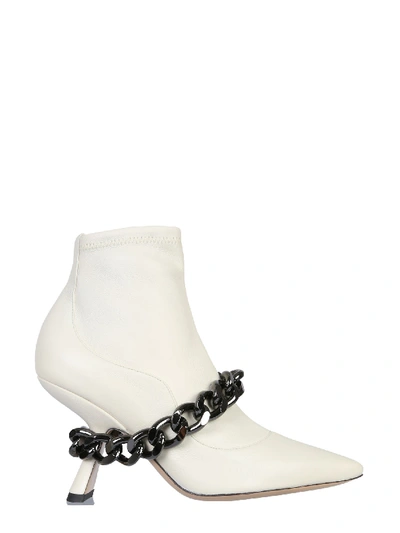 Nicholas Kirkwood Lea Boots In White