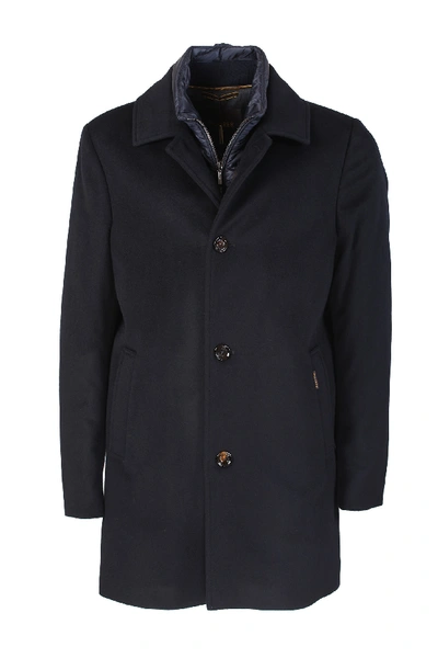 Moorer Monferrato Coat In Blu