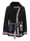 ETRO MORGAN SHEEPSKIN JACKET WITH EMBROIDERY,11514239