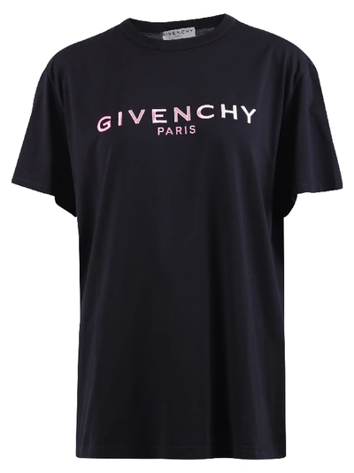 Givenchy Branded T-shirt In Black