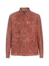 AJMONE POCKETS SUEDE JACKET,11513245