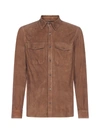 AJMONE SUEDE SHIRT-JACKET,11513201