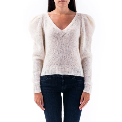 Philosophy Di Lorenzo Serafini Blend Mohair Sweater In White