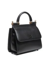 DOLCE & GABBANA SICILY 58 SMALL LEATHER BAG,11513246