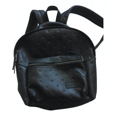 Pre-owned Eastpak Black Leather Bag