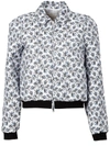 Giambattista Valli Jacquard Bomber Jacket In Black