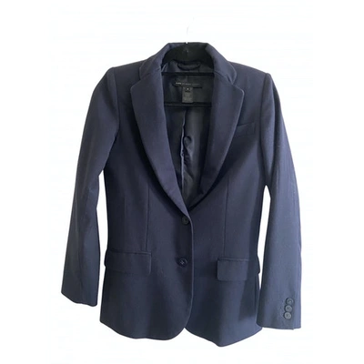 Pre-owned Marc By Marc Jacobs Wool Blazer In Blue