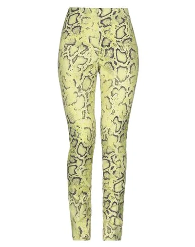 Pinko Pants In Acid Green