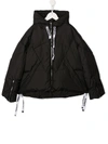 KHRISJOY DRAWSTRING HOOD PADDED JACKET