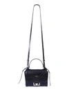 Givenchy Eden Mini Black Leather Shoulder Bag In Black
