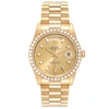 ROLEX PRESIDENT DAY DATE 36MM YELLOW GOLD DIAMOND MENS WATCH 18348,D8D1A7B1-AE35-E917-77DD-01A4B340ACAA