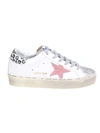 GOLDEN GOOSE HI STAR WHITE LEATHER SNEAKERS,0370A9AA-C979-29B8-C435-DCE30B5E1E88