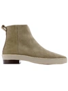 FEAR OF GOD WHITE LEATHER ANKLE BOOTS,06052069-6092-8956-1D85-225EE07154AA