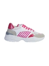 Dsquared2 D24 White Leather Sneakers In White
