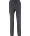 PESERICO GREY POLYESTER PANTS,1CE9CE1E-DBAD-8205-B06A-AB48E956BCF3