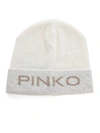 PINKO WHITE WOOL HAT,27AA6C17-5DCB-0539-1280-D26DE1B3002A