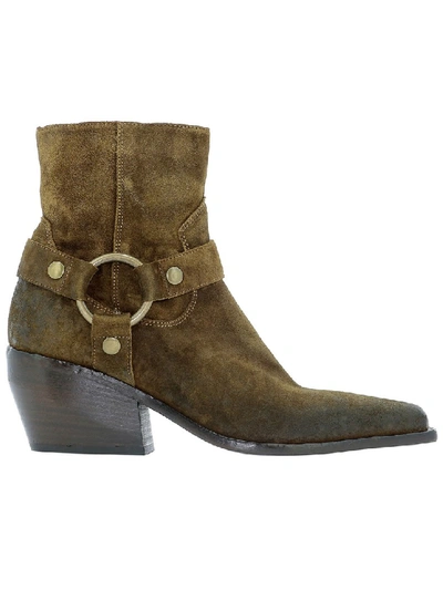 Strategia Hombre Brown Suede Ankle Boots