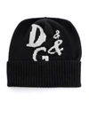 DOLCE & GABBANA BLACK WOOL HAT,56125574-9F7B-CB81-508E-EA2EADDD2764