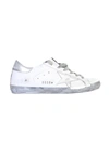 GOLDEN GOOSE SUPERSTAR WHITE LEATHER SNEAKERS,A67C0174-1401-AEAB-06E5-CE6E21D78543