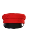 Ruslan Baginskiy Baker Boy Cap In Red