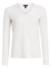 SAKS FIFTH AVENUE COLLECTION FEATHERWEIGHT CASHMERE V-NECK SWEATER,400012415178