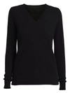 SAKS FIFTH AVENUE WOMEN'S COLLECTION CASHMERE V-NECK SWEATER,400012415148