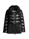 Herno Trim Lightweight Down Jacket In Black