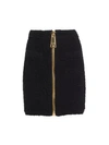 MOSCHINO Oversized Zip Fluffy Skirt
