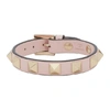 VALENTINO GARAVANI VALENTINO PINK VALENTINO GARAVANI ROCKSTUD BRACELET