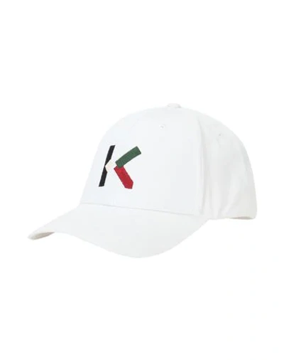 Kenzo Hats In White