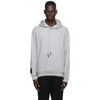 MCQ BY ALEXANDER MCQUEEN MCQ GREY CORE RELAXED HOODIE