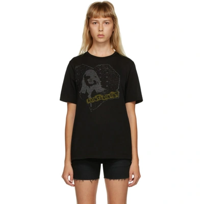 Saint Laurent Black Heart Graphic T-shirt