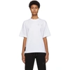 MCQ BY ALEXANDER MCQUEEN WHITE JACK BRANDED RELAXED T-SHIRT