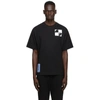 MCQ BY ALEXANDER MCQUEEN MCQ BLACK GRAPHIC RELAXED T-SHIRT