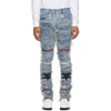 Alyx Blue Blackmeans Edition 6 Pocket Jeans In Blu0004 Blu