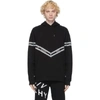 GIVENCHY GIVENCHY BLACK LOGO CHAIN HOODIE