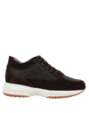 Hogan Sneakers In Dark Brown