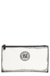 FENDI X JOSHUA VIDES FF LOGO ENVELOPE CLUTCH,8N0149-ADBS