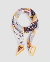 ANN TAYLOR FLORAL SQUARE SCARF,547210