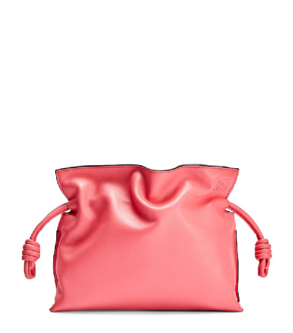 Loewe Mini Leather Flamenco Clutch Bag | ModeSens