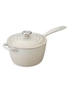 Le Creuset 2.25-quart Signature Cast Iron Saucepan In Meringue