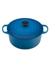 Le Creuset 7.25-quart Signature Cast Iron Round Dutch Oven In Marseille