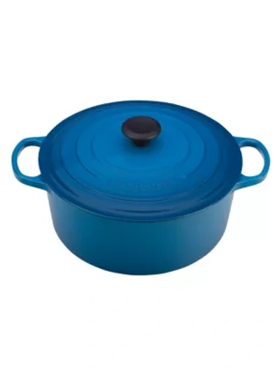 Le Creuset 7.25-quart Signature Cast Iron Round Dutch Oven In Marseille