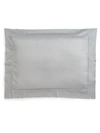 Frette Single Ajour Sham In Grey